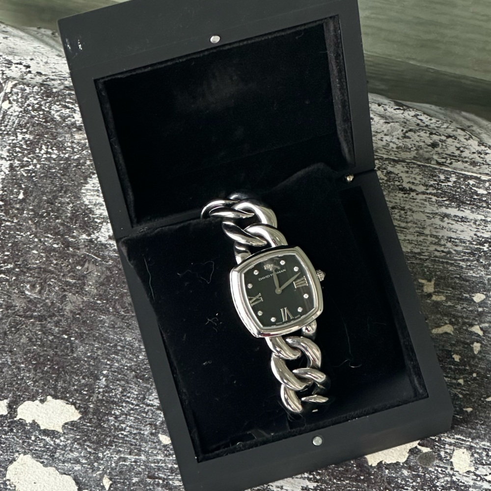 David Yurman diamond watch